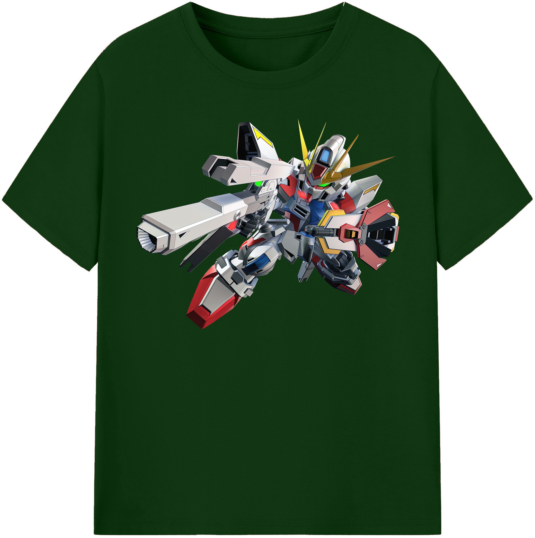 （画像用） 機動戦士ガンダム Mobile Suit Gundam 綿100％半袖Tシャツ（フロントプリント）